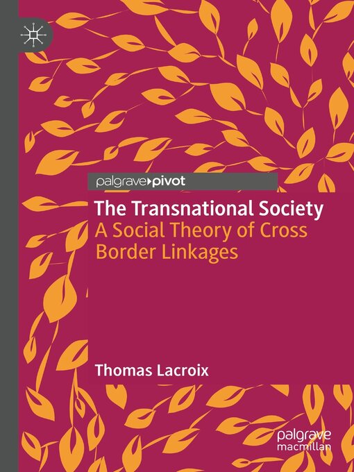 Title details for The Transnational Society by Thomas Lacroix - Available